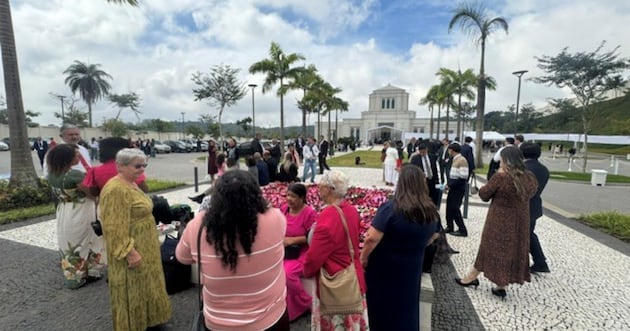 Brazil temple dedication marks series of firsts for President Oaks