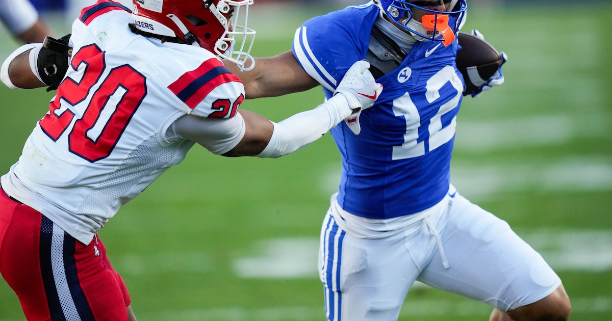 BYU falls to No. 22, Utah climbs to No. 12 in AP poll