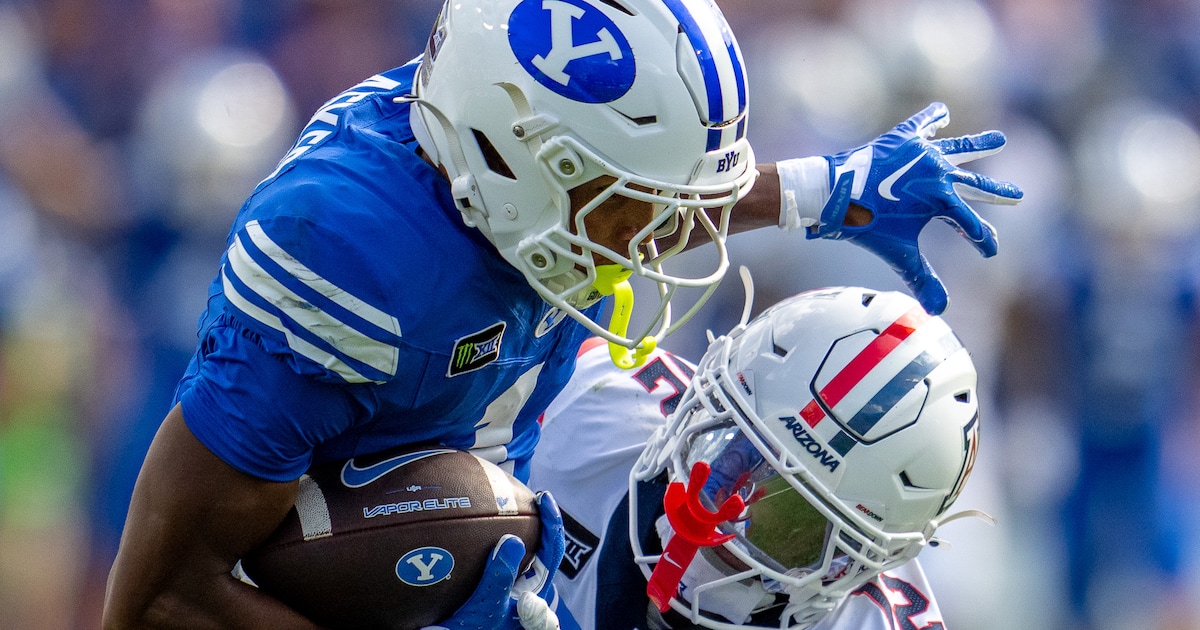 BYU freshman receiver Legend Glasker making name for himself
