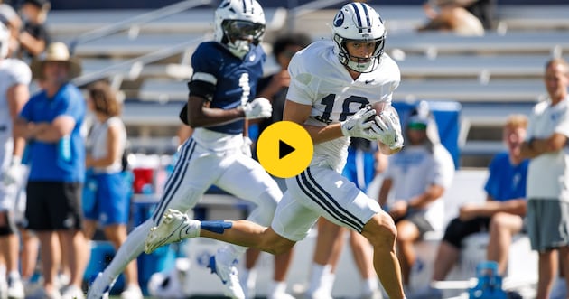 BYU offense outperforms defense in fall camp scrimmage