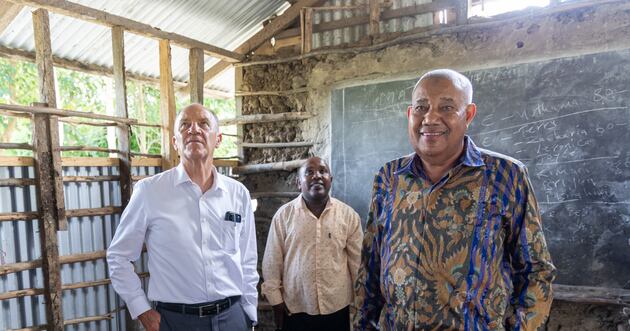 Church leaders support education initiatives during Kenya visit