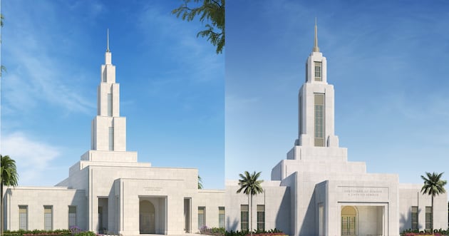 Church releases exterior renderings for temples in Goiana and Campo Grande, Brazil