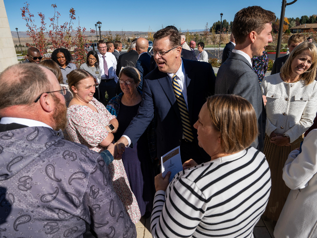 Elder Clark G. Gilbert dedicates Cody Wyoming Temple in first duty as apostle