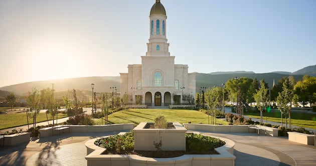 Church holds media briefing month before Ephraim Temple dedication