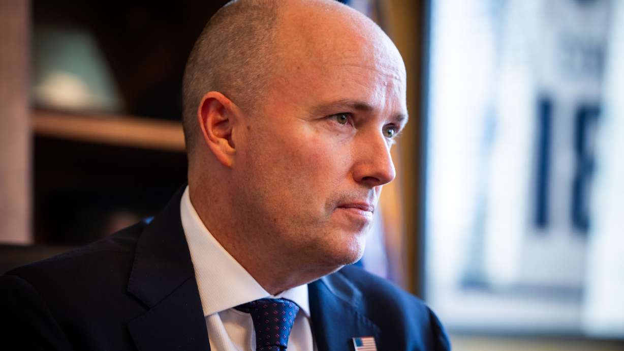 Gov. Spencer Cox's approval rating drops underwater for first time