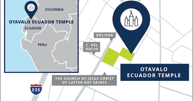 Otavalo Ecuador Temple site location announced