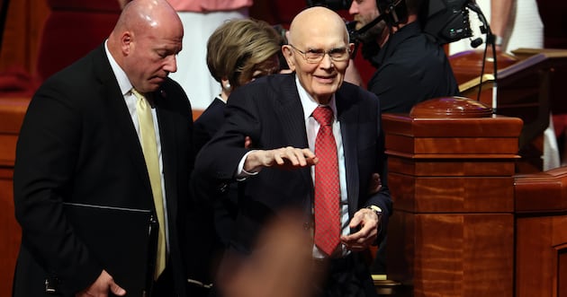 President Oaks declares distinctive LDS beliefs about divine parentage at conference