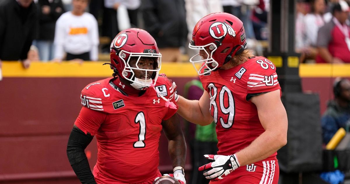 Utah climbs to No. 13, BYU drops to No. 10 in AP Top 25 football poll